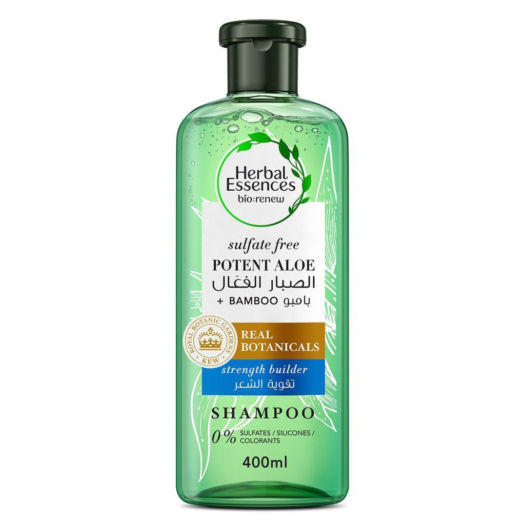 Herbal Essence Sulfate Free Potent Aloe + Bamboo Shampoo 400 mL - Easy Pharmacy LLC