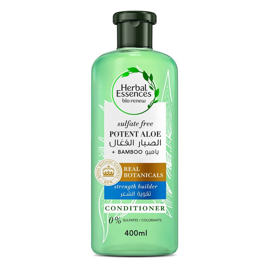 Herbal Essence Sulfate Free Potent Aloe + Bamboo Conditioner 400 mL - Easy Pharmacy LLC