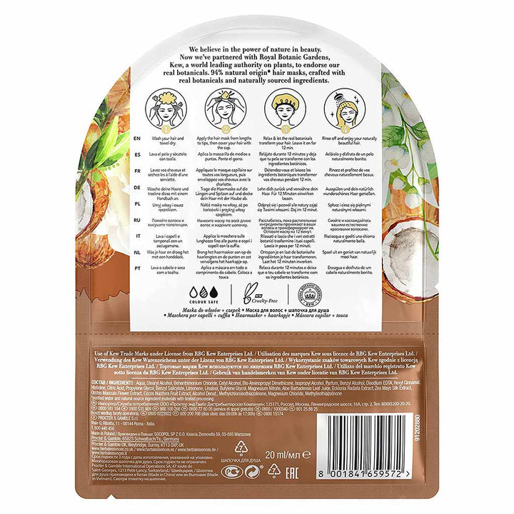 Herbal Essence Coconut Milk Hair Mask And Cap 20 mL 1's - Easy Pharmacy LLC