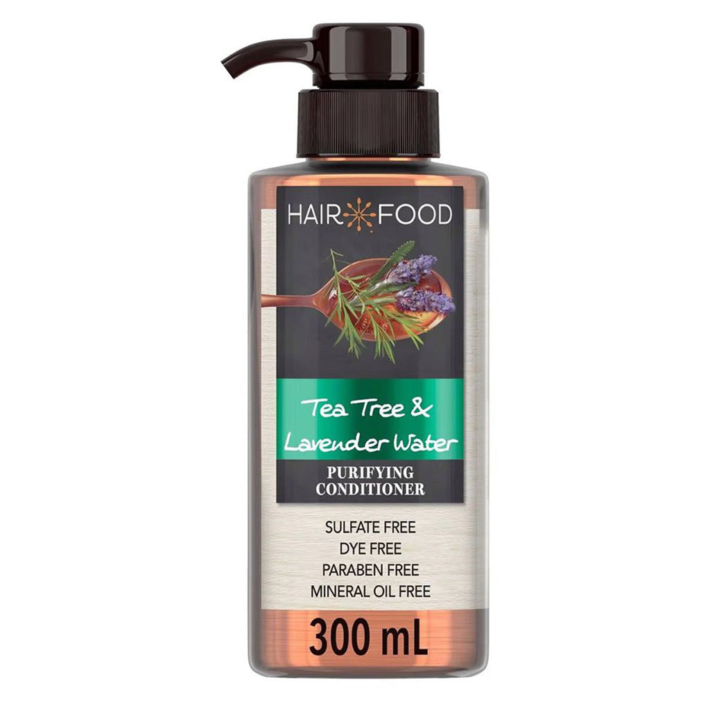 Hair Food Sulfate & Dye Free Purifying Treatment Conditioner With Tea Tree And Lavender Water 300ml - Easy Pharmacy LLC