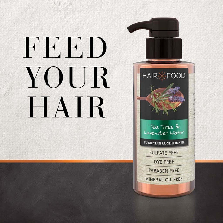 Hair Food Sulfate & Dye Free Purifying Treatment Conditioner With Tea Tree And Lavender Water 300ml - Easy Pharmacy LLC