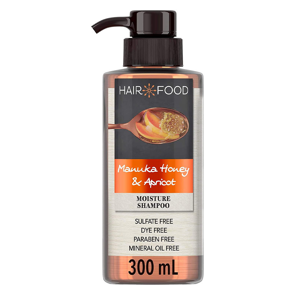 Hair Food Sulfate Free Moisturizing Shampoo With Manuka Honey And Apricot 300ml - Easy Pharmacy LLC