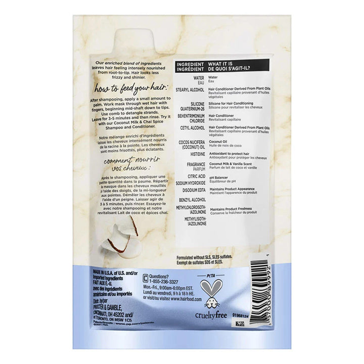 Hair Food Coconut Oil Nourishing Hair Mask 50ml - Easy Pharmacy LLC
