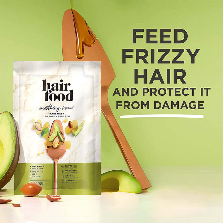 Hair Food Sulfate Free Avocado & Argan Oil Smoothing Hair Mask 50ml - Easy Pharmacy LLC