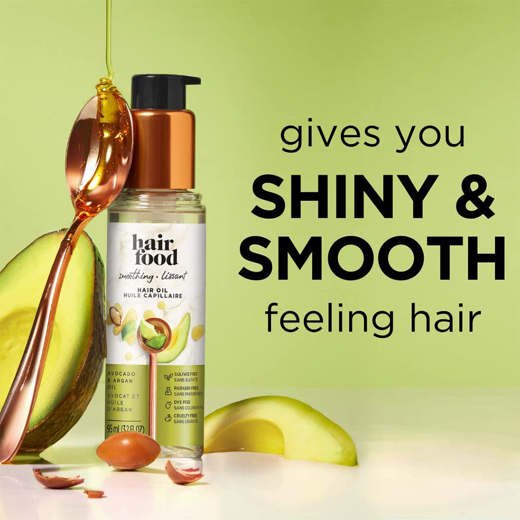 Hair Food Smoothing Hair Oil With Avocado And Argan Oil 95ml - Easy Pharmacy LLC