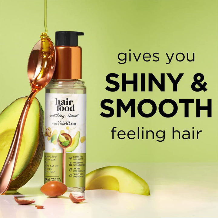 Hair Food Smoothing Hair Oil With Avocado And Argan Oil 95ml - Easy Pharmacy LLC