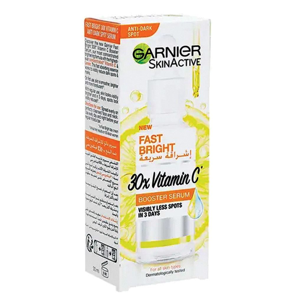 Garnier SkinActive Fast Bright 30x Vitamin C Anti Dark Spot Serum 30 mL - Easy Pharmacy LLC