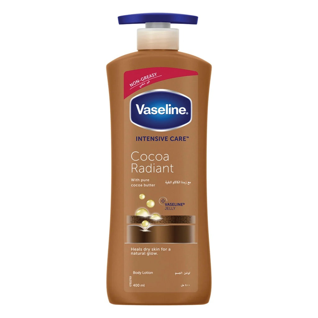 Vaseline Cocoa Radiant Body Lotion 400 mL - Easy Pharmacy LLC