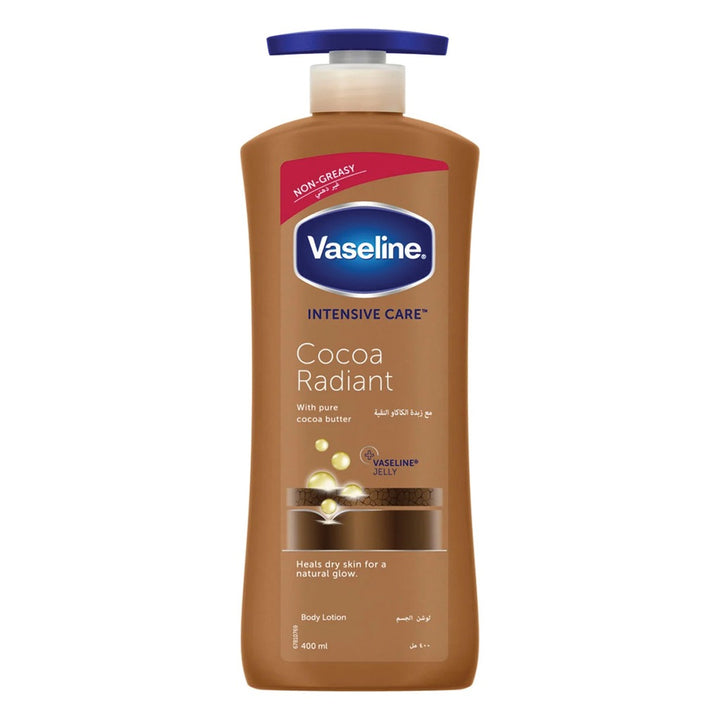 Vaseline Cocoa Radiant Body Lotion 400 mL - Easy Pharmacy LLC