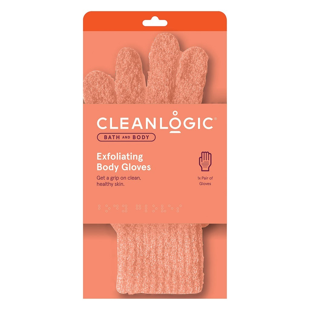 Cleanlogic Bath & Body Exfoliating Body Gloves CL-105-48 - Easy Pharmacy LLC