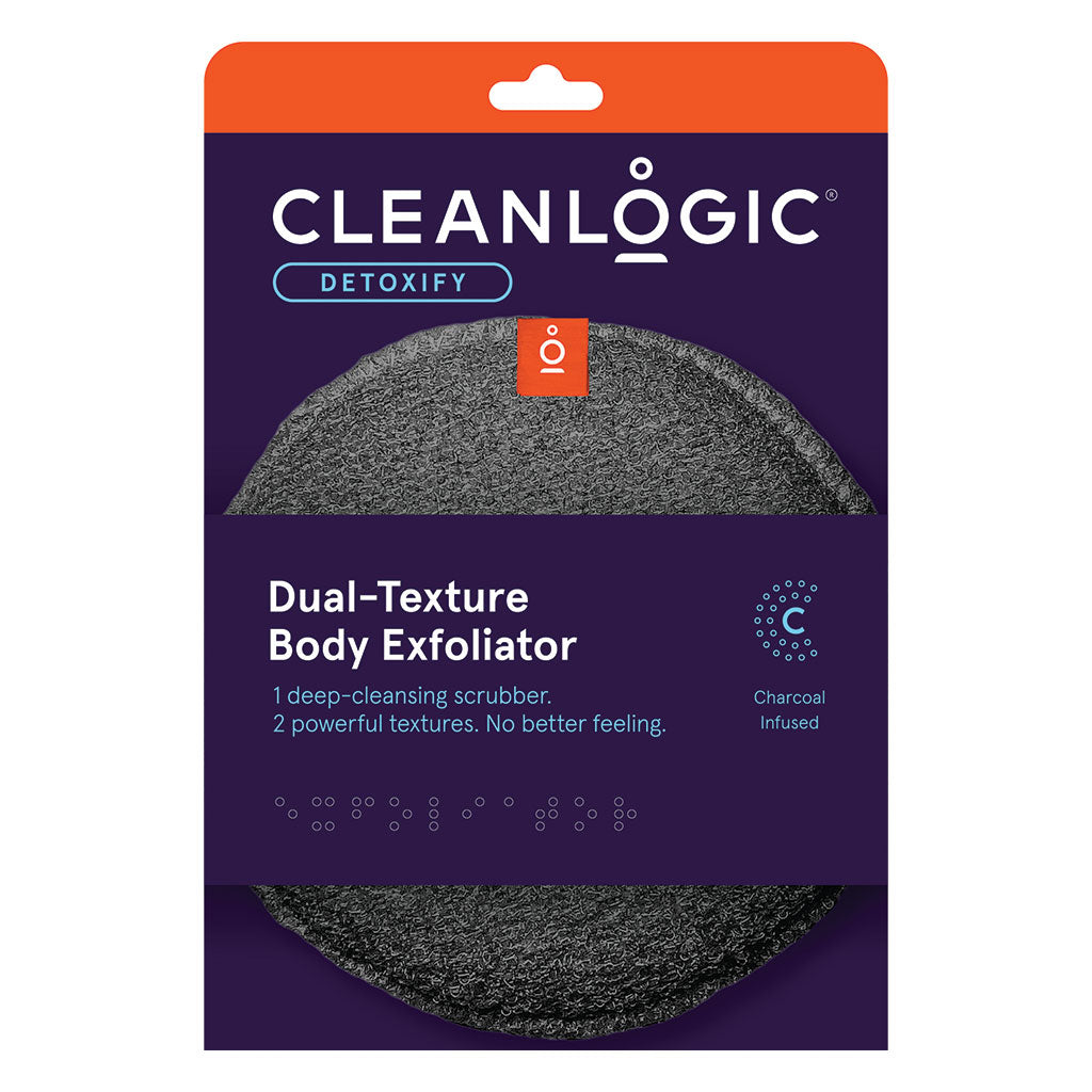 Cleanlogic Detoxify Dual-Texture Body Exfoliator CLCH-216-48 - Easy Pharmacy LLC