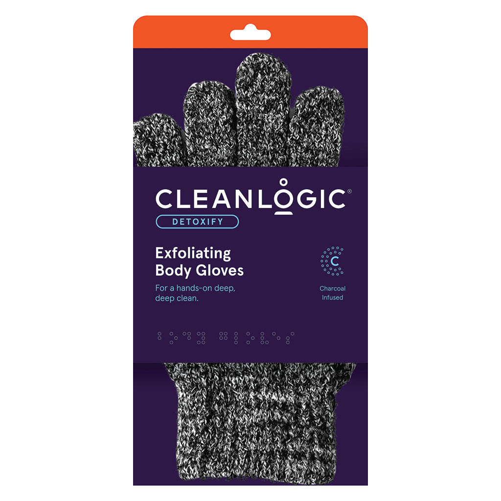 Cleanlogic Detoxify Exfoliating Body Gloves CLCH-218-48 - Easy Pharmacy LLC