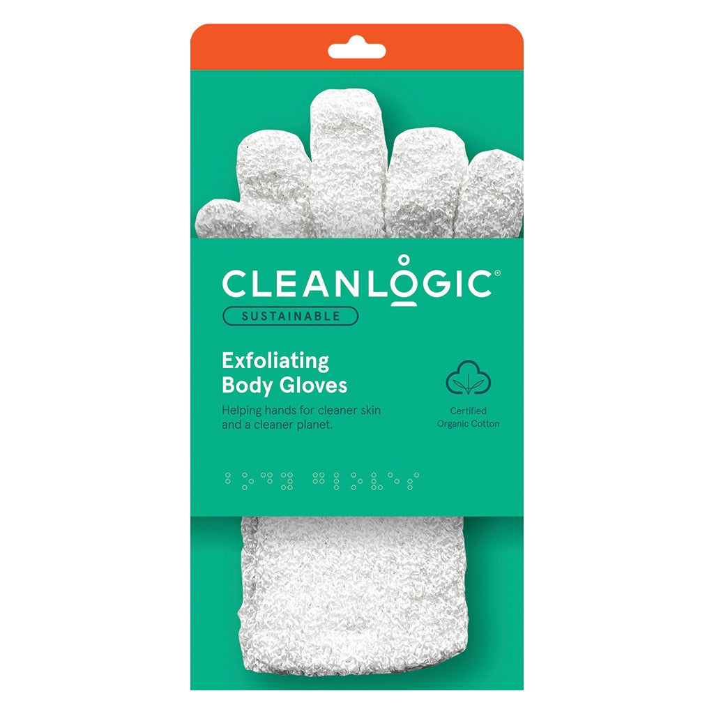Cleanlogic Sustainable Exfoliating Body Gloves CLC-121-48 - Easy Pharmacy LLC