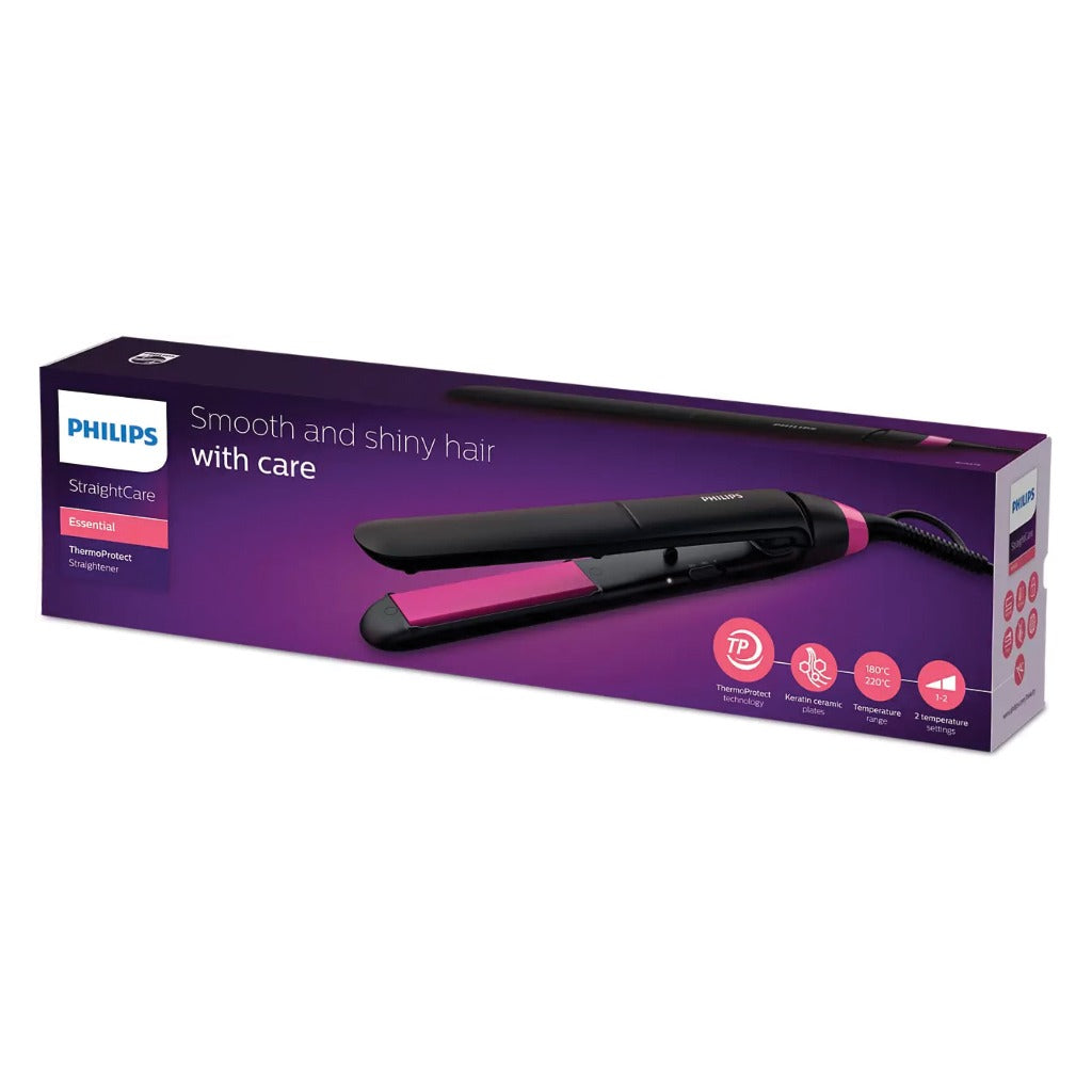 Philips Straight Care Essential Thermo Protect Hair Straightener - Easy Pharmacy LLC
