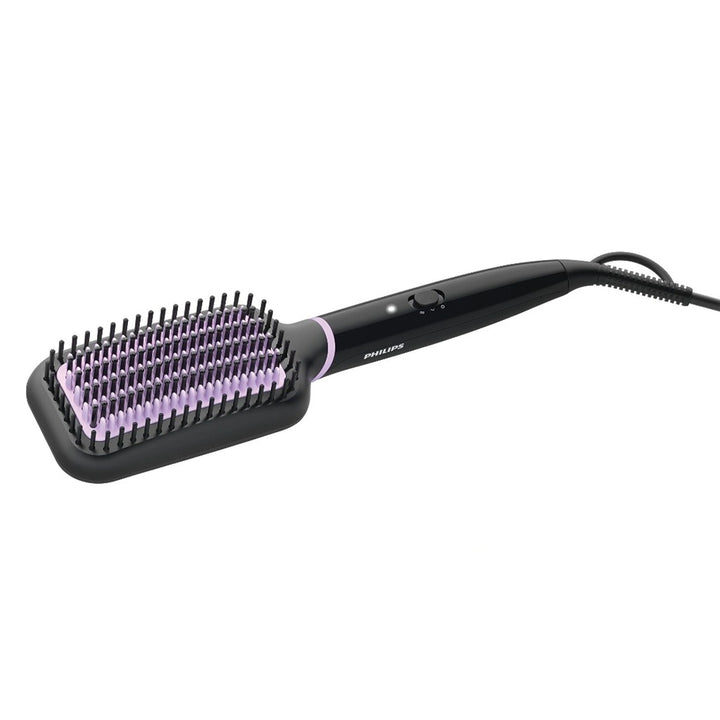 Philips Heated Straightening Brush With Thermo-Protect Black BHH880/03 - Easy Pharmacy LLC