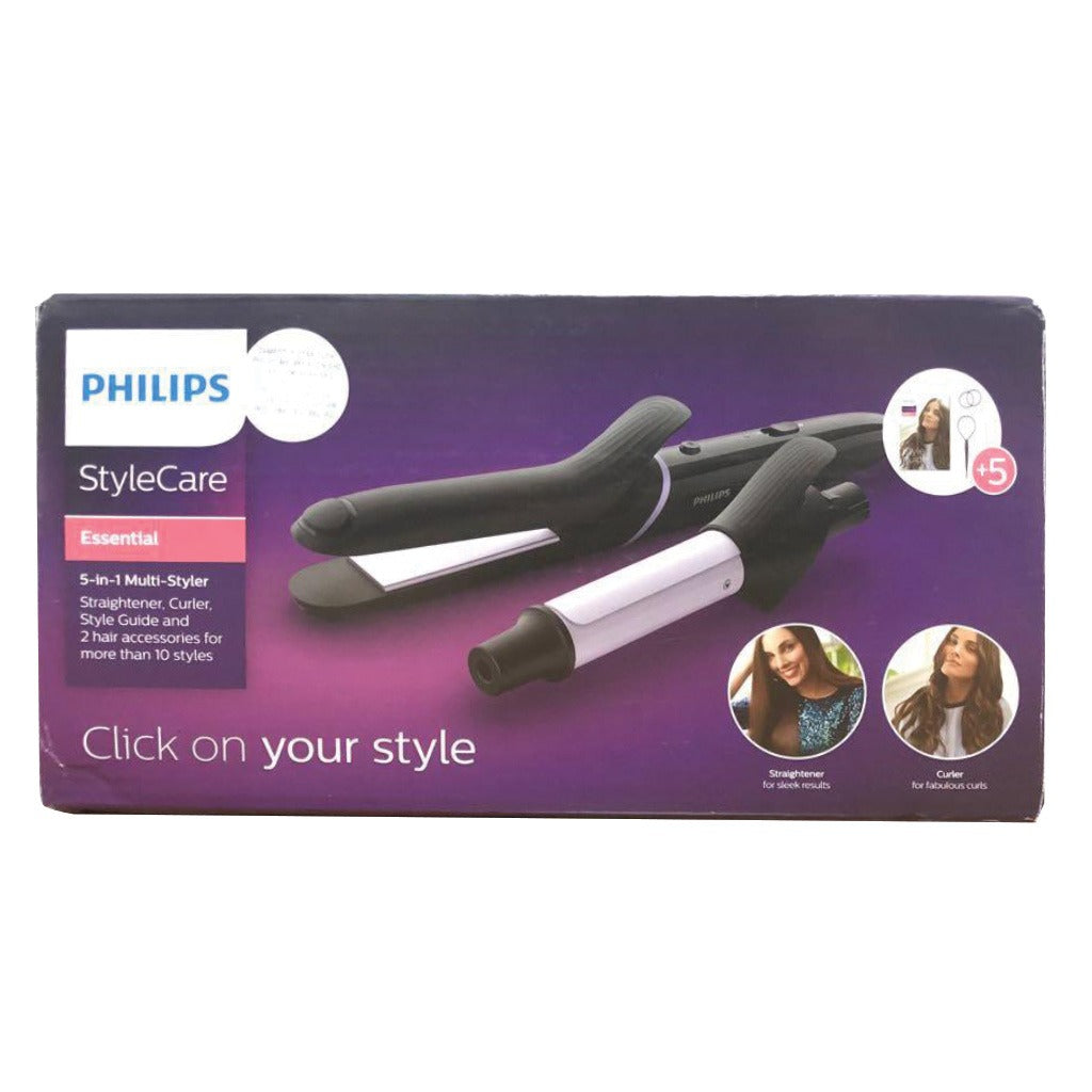Philips Style Care Essential 5 In 1 Hair Multi-Styler Black - Easy Pharmacy LLC