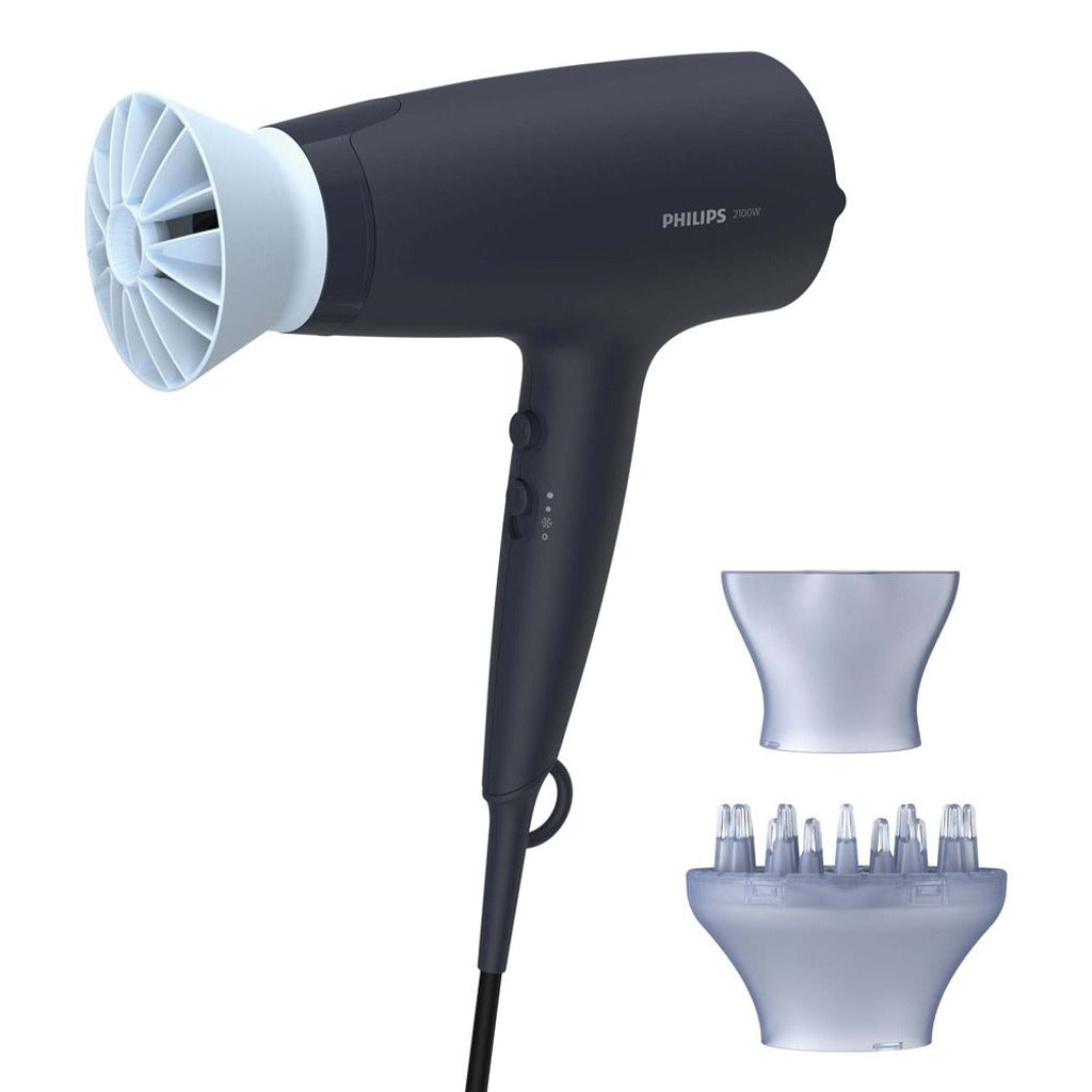 Philips 3000 Series Hair Dryer Black BHD360/23 - Easy Pharmacy LLC