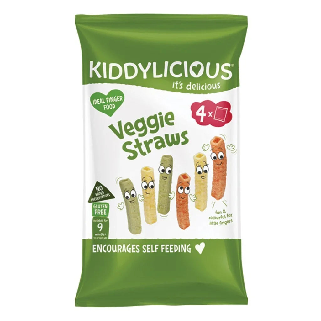 Kiddylicious 9+ Months Veggie Straws Original Toddlers Snack Multi-Pack 12 g, 4’s - Easy Pharmacy LLC