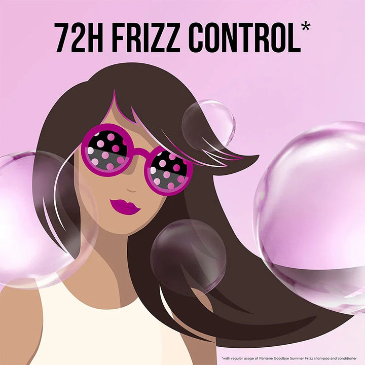 Pantene Pro-V Goodbye Summer Frizz Leave-In Oil Replacement With 72H Frizz Control 275ml - Easy Pharmacy LLC