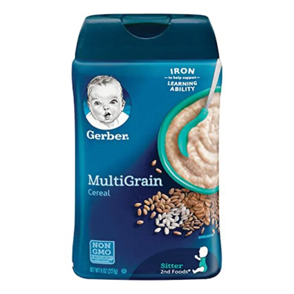 Gerber Non-GMO Sitter 2nd Foods MultiGrain Cereal 227 g - Easy Pharmacy LLC