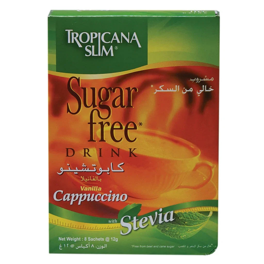 Tropicana Slim® Sugar Free Drink Vanilla Cappuccino 12 g 8's - Easy Pharmacy LLC