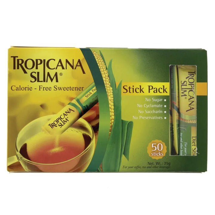Tropicana Slim® Calorie Free Sweetener Stick 50's - Easy Pharmacy LLC