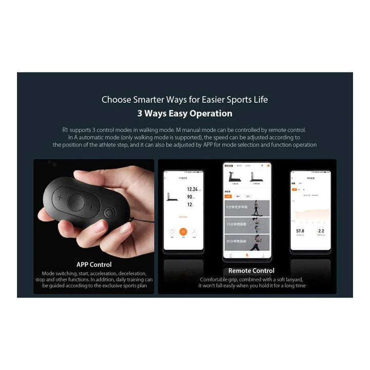 King Smith R1 Pro Treadmill Foldable Running WalkingPad - Easy Pharmacy LLC