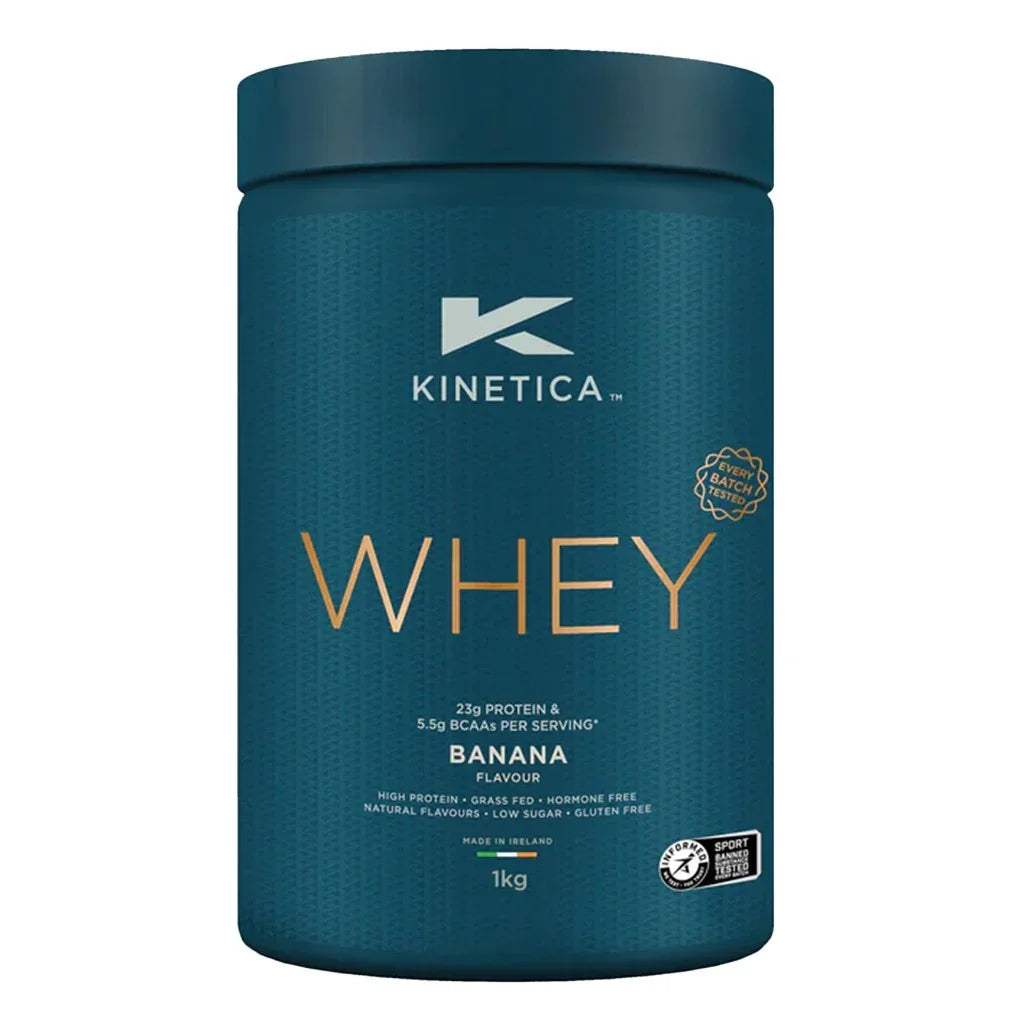 Kinetica Whey Protein Powder Banana 1000 g - Easy Pharmacy LLC