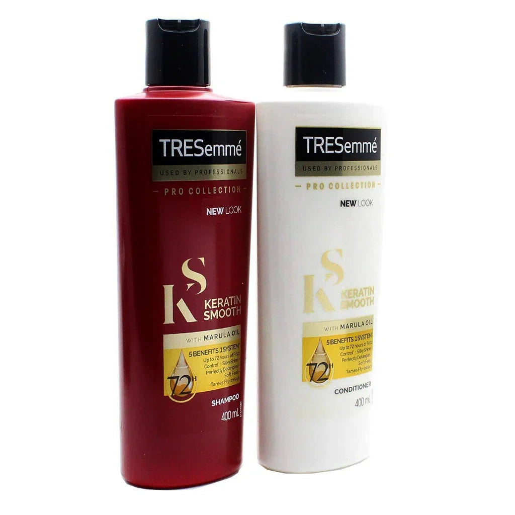 TRESemme Keratin Smooth Shampoo + Conditioner 400 mL - Easy Pharmacy LLC