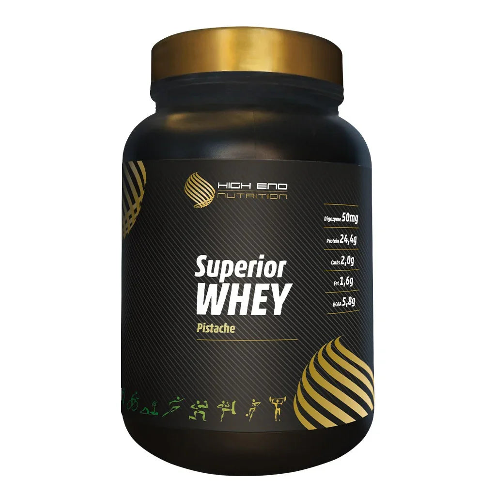 High End Nutrition Superior Whey Pistache Powder 908 g - Easy Pharmacy LLC