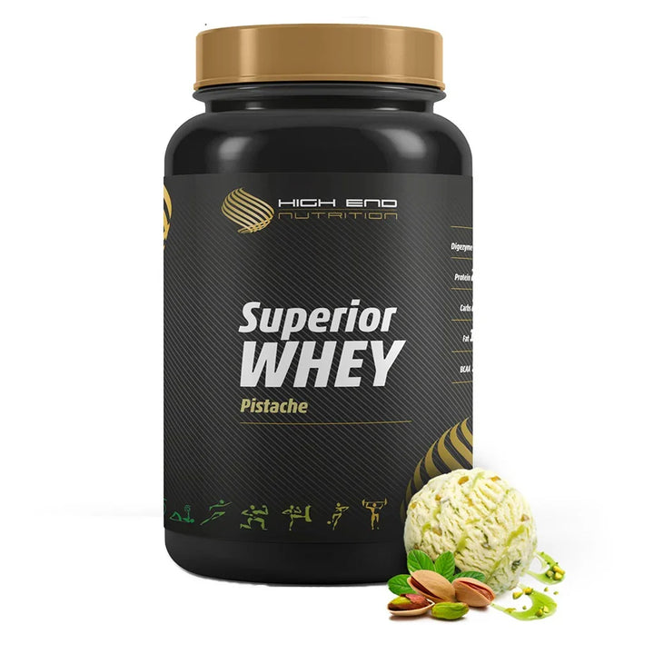 High End Nutrition Superior Whey Pistache Powder 908 g - Easy Pharmacy LLC