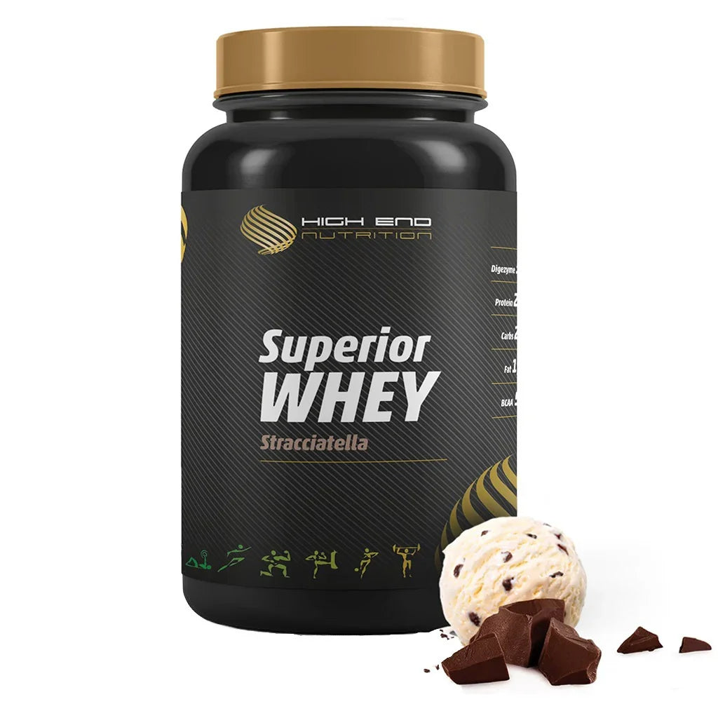 High End Nutrition Superior Whey Stracciatella Powder 908 g - Easy Pharmacy LLC