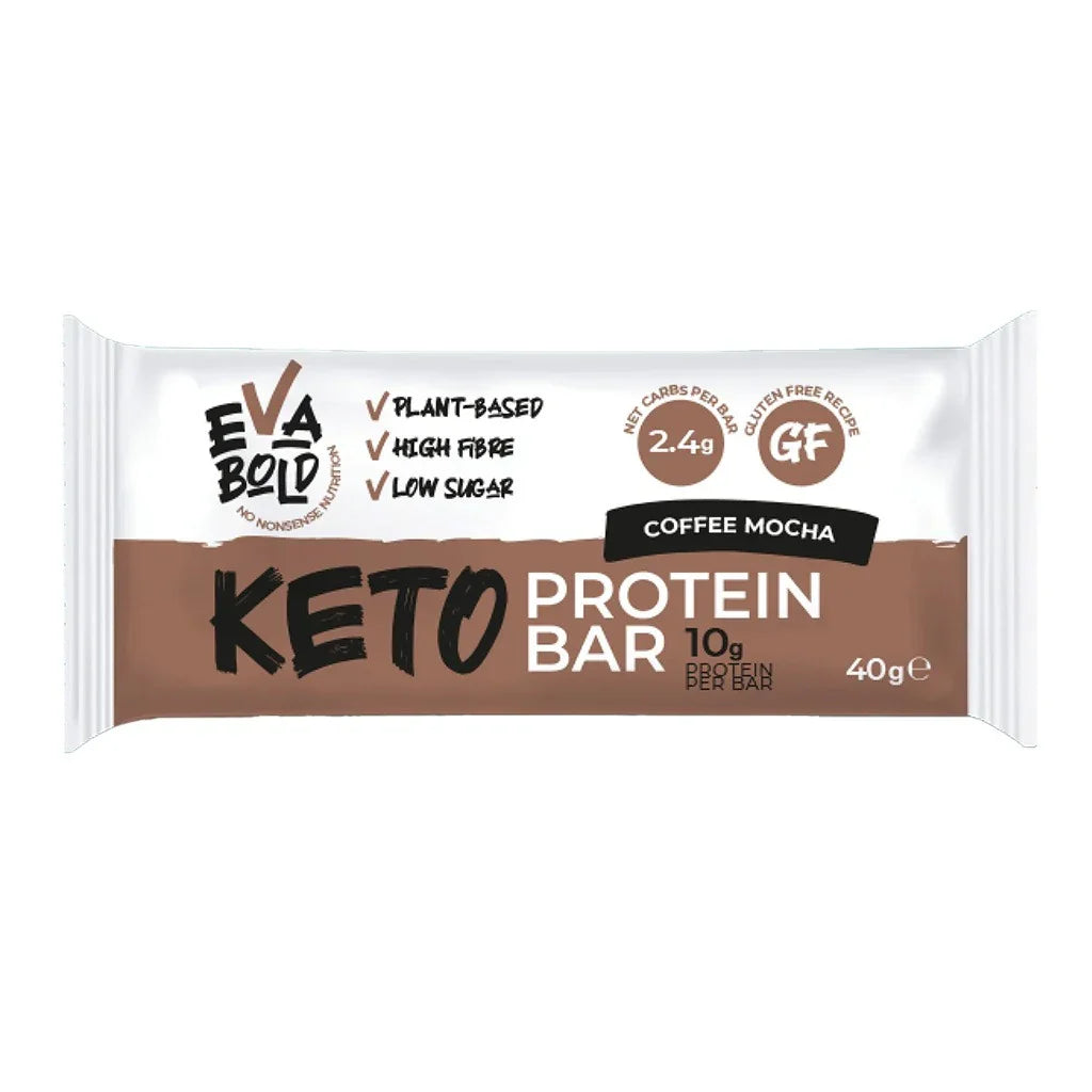 Eva Bold Coffee Mocha Keto Protein Bar 40 g 1's - Easy Pharmacy LLC