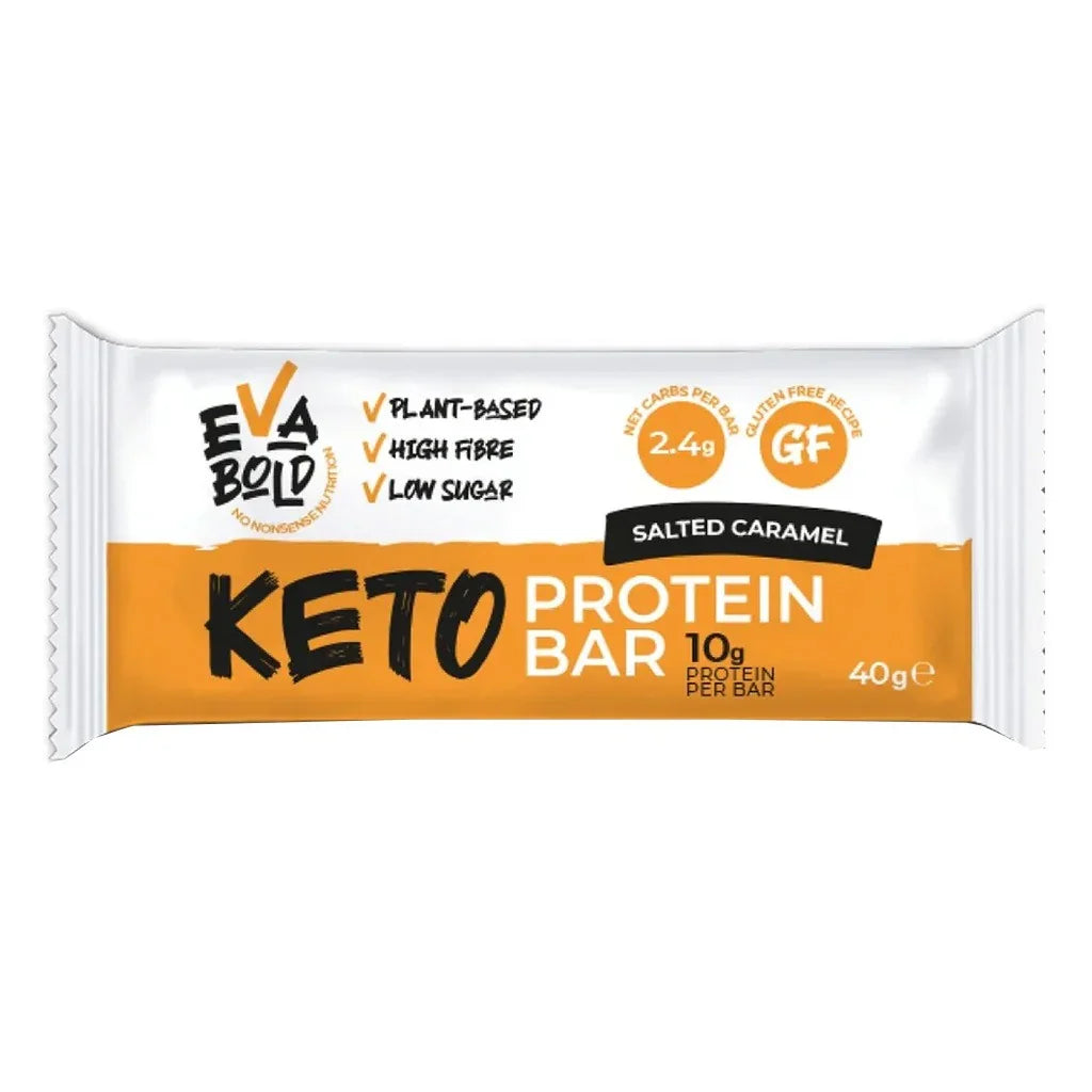 Eva Bold Keto Protein Bar Salted Caramel 40 g 1's - Easy Pharmacy LLC