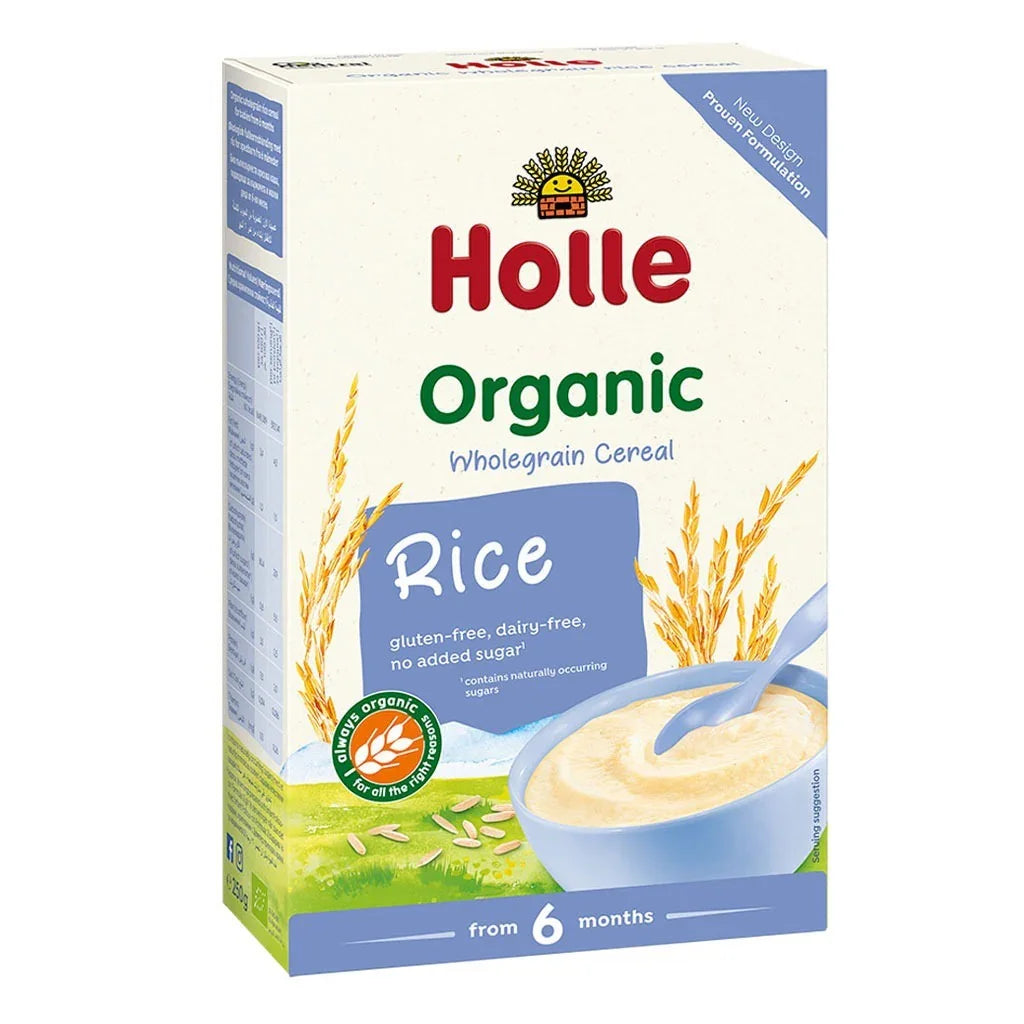 Holle Organic Wholegrain Cereal Rice 250 g - Easy Pharmacy LLC