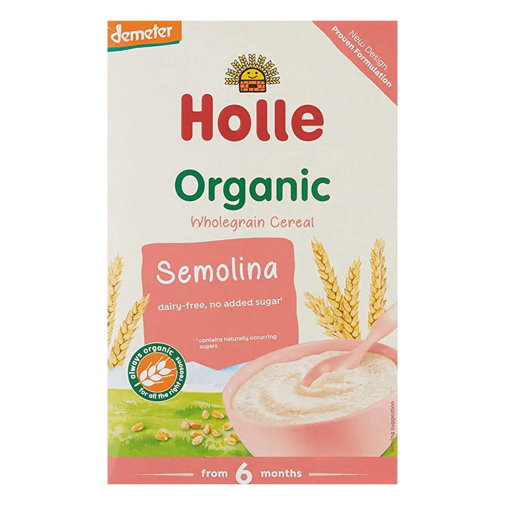 Holle Organic Wholegrain Cereal Semolina 250 g - Easy Pharmacy LLC