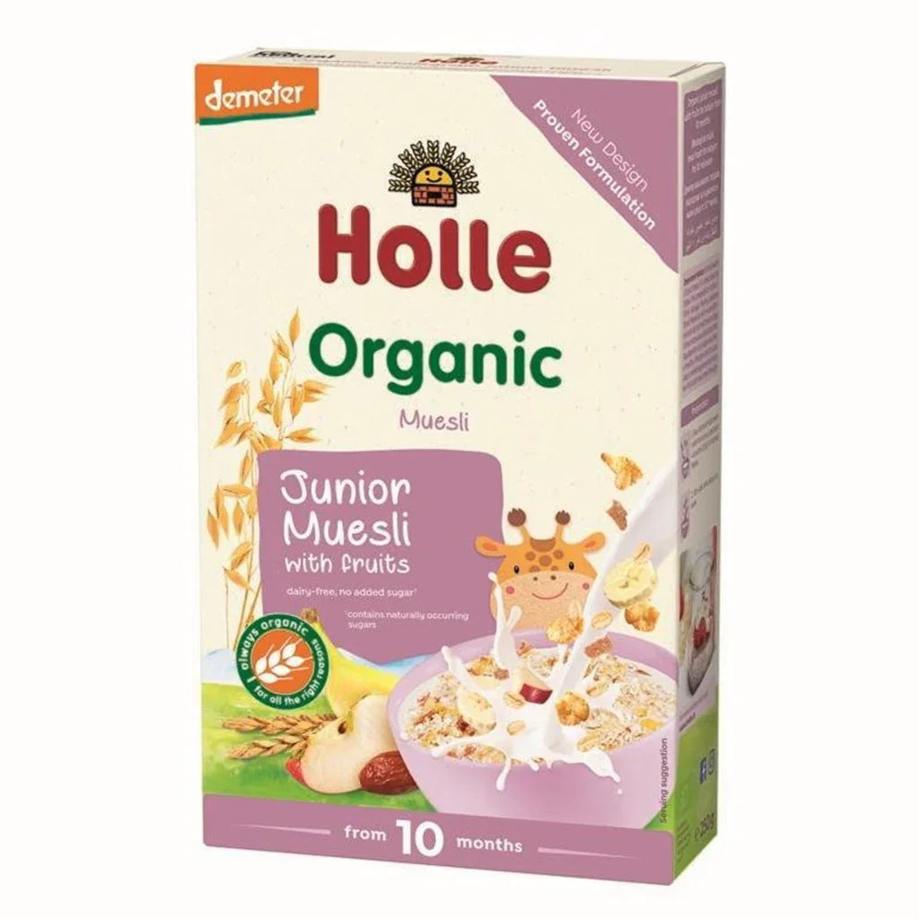 Holle Organic Muesli Junior Muesli With Fruits 250 g - Easy Pharmacy LLC