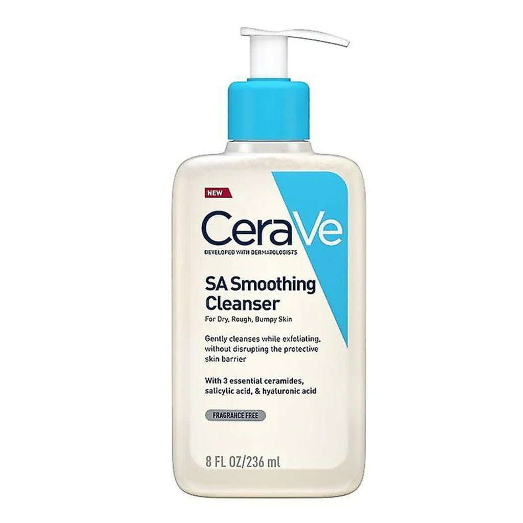 CeraVe SA Smoothing Cleanser With Salicylic acid For Dry & Rough Skin 236ml - Easy Pharmacy LLC