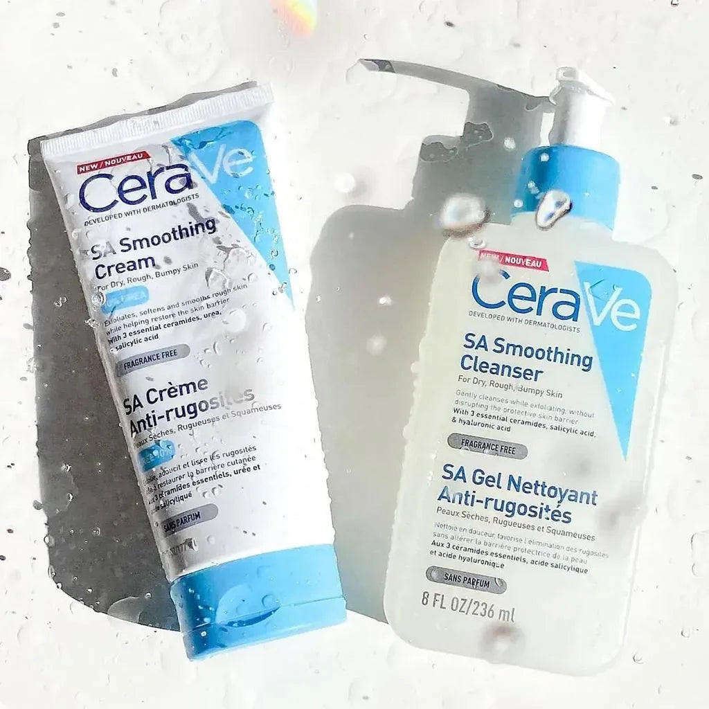 CeraVe SA Smoothing Cleanser With Salicylic acid For Dry & Rough Skin 236ml - Easy Pharmacy LLC