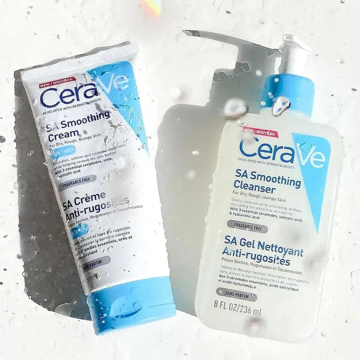 CeraVe SA Smoothing Cleanser With Salicylic acid For Dry & Rough Skin 236ml - Easy Pharmacy LLC