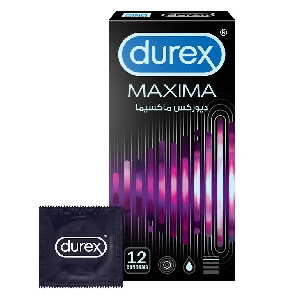 Durex Maxima Condoms 12's - Easy Pharmacy LLC