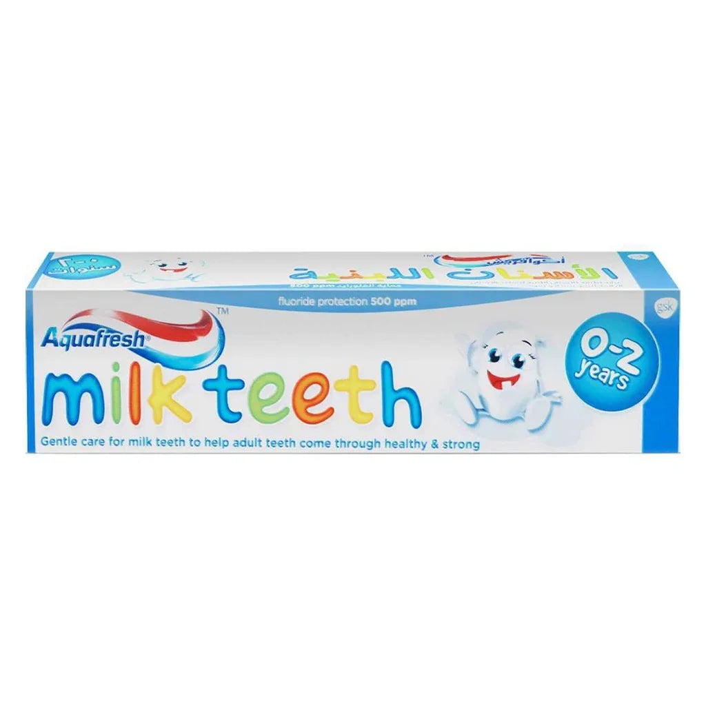 Aquafresh Milk Teeth 0-2 Years Toothpaste 50 mL - Easy Pharmacy LLC