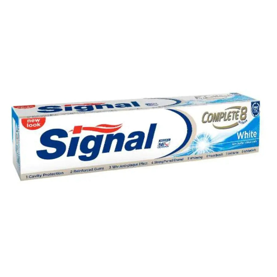 Signal Complete 8 White Toothpaste, 75ml