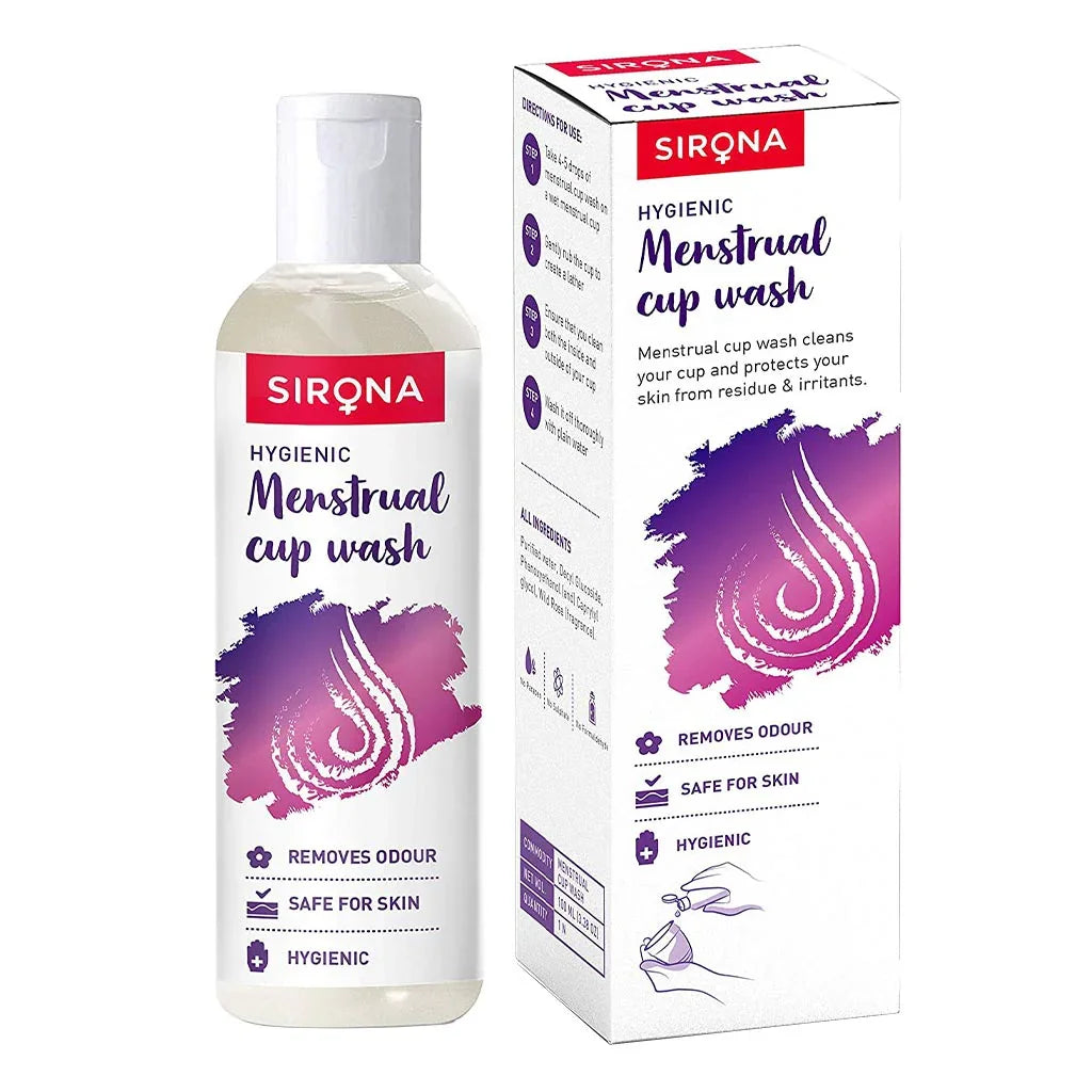 Sirona Hygienic Menstrual Cup Wash 100 mL - Easy Pharmacy LLC