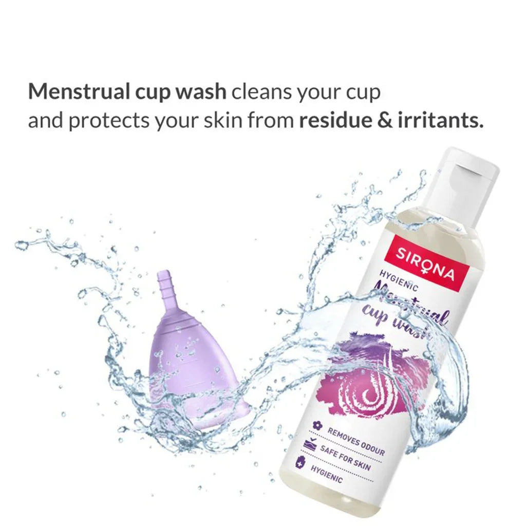 Sirona Hygienic Menstrual Cup Wash 100 mL - Easy Pharmacy LLC