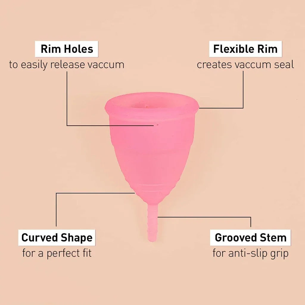 Sirona Reusable Menstrual Cup With Pouch Medium 1's - Easy Pharmacy LLC