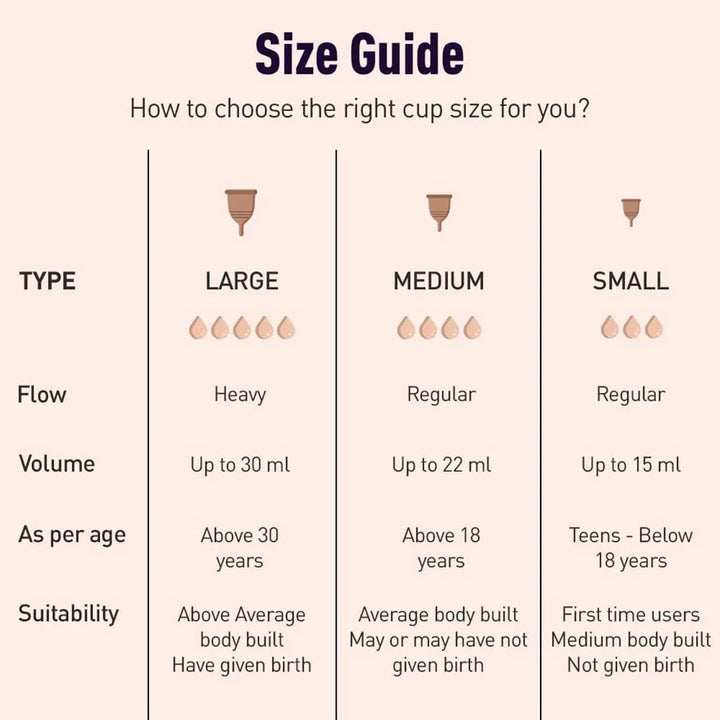 Sirona Reusable Menstrual Cup With Pouch Large 1's - Easy Pharmacy LLC