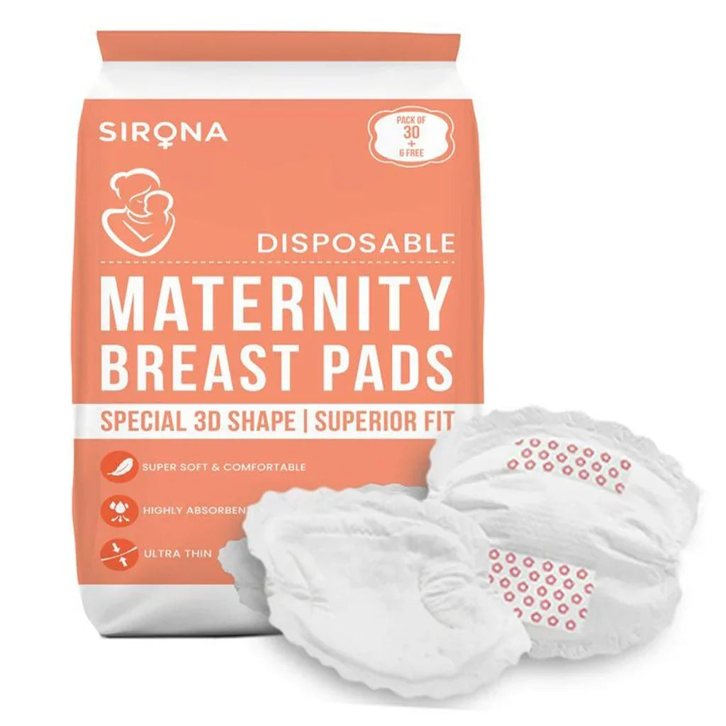 Sirona Disposable Maternity Breast Pads 36's - Easy Pharmacy LLC