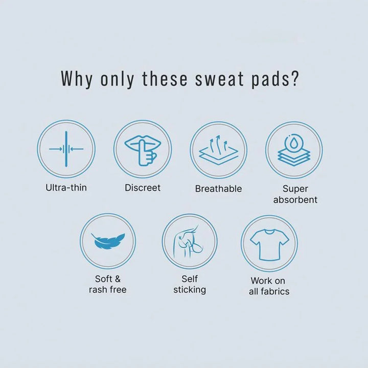 Sirona Anti-Stain Disposable Underarm Sweat Pads 24's - Easy Pharmacy LLC