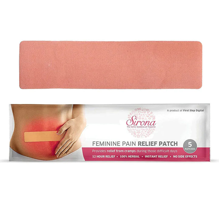 Sirona Period Pain Relief Patch 5's - Easy Pharmacy LLC
